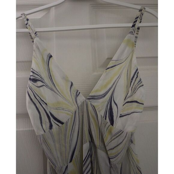 Lusana x Anthropologie Women's Sz Small US 4 Marbled Strappy Midi Dress - Picture 9 of 10